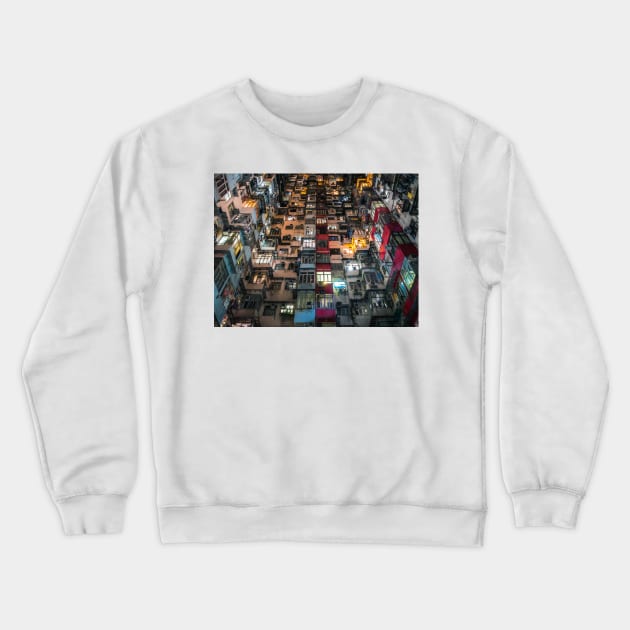 Apartment Living Crewneck Sweatshirt by LukeDavidPhoto